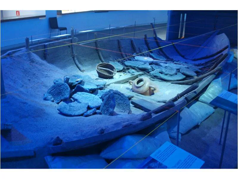 Mazarron II, a Phoenician period shipwreck c 600 BC - Mazarron II reconstruction